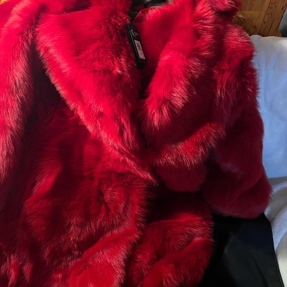 Banana Republic Toscana Shearling Coat Size Small - Picture 4 of 8